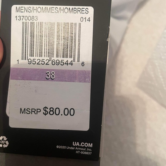 Men’s UA shorts size 38 Light blue in color - Picture 4 of 4